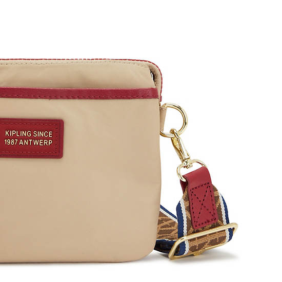 Kipling Riri Mote Crossbody Veske Beige | NO 1997EB